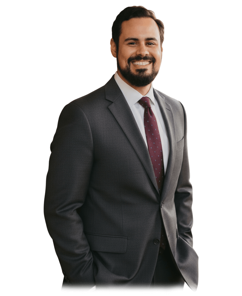 Dr. Alberto Miranda Smiling wearing a grey suit.